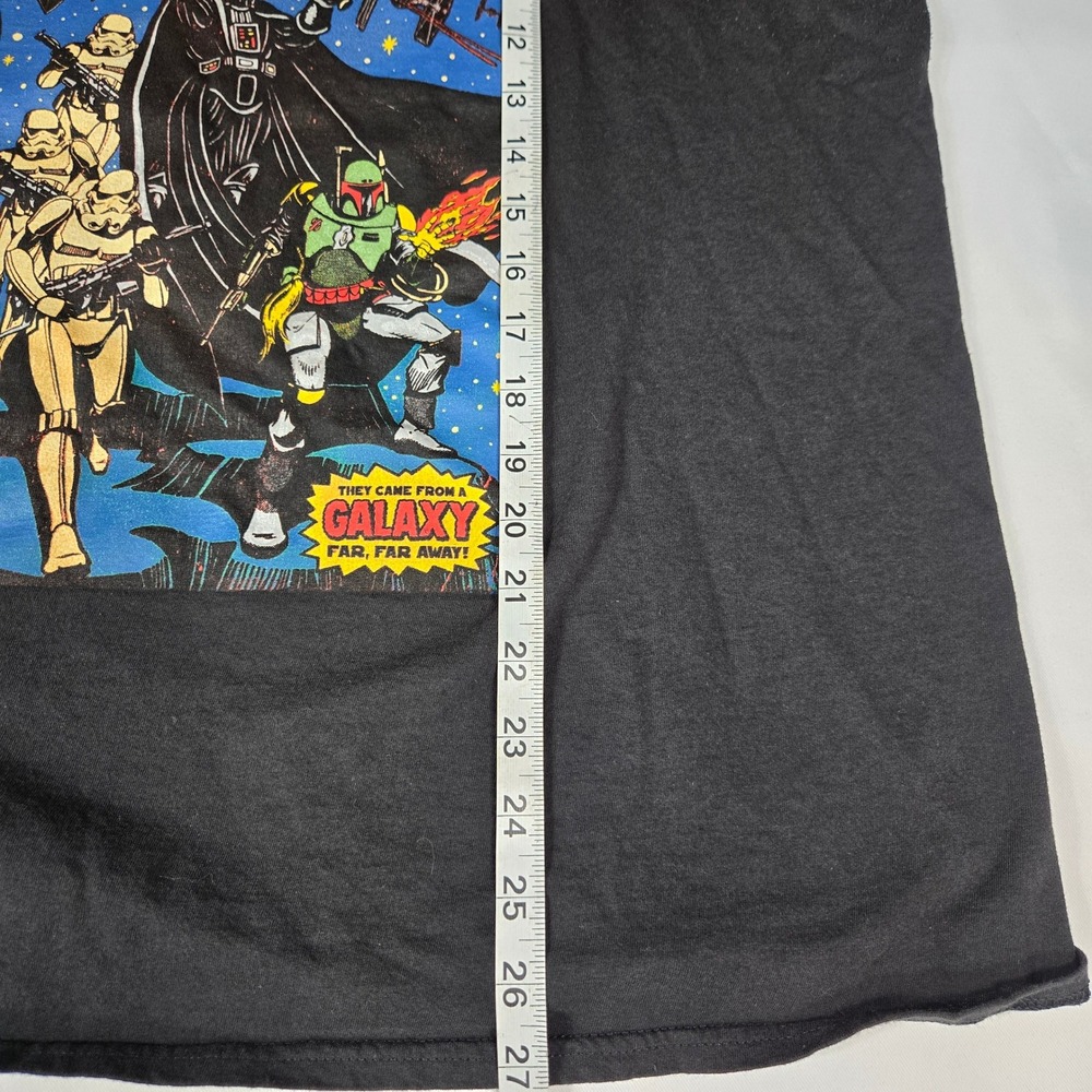 Star Wars Dark Side Comic Graphic T-Shirt XL Darth Vader Boba Fett Fifth Sun - Picture 6 of 7